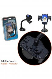 Carub Spiralli Telefon Tutucu Vantuzlu Br5901003 - 2