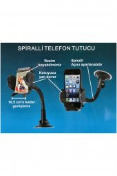 Carub Spiralli Telefon Tutucu Vantuzlu Br5901003 - 3