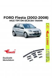 Ford Fiesta (2002-2008) Ön Silecek Takımı 550x400mm (aparatlı) - - 1