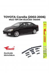 Toyota Corolla (2002-2006) Ön Silecek Takımı 500x480mm (aparatlı) - - 1