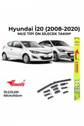 Hyundai I20 (2008-2020) Ön Silecek Takımı 600x400mm (aparatlı) - - 1
