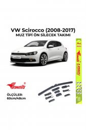 Volkswagen Scirocco (2008-2017) Ön Silecek Takımı 600x480mm (aparatlı) - - 1