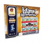 Moon Beavers İslamı Öğreniyorum Puzzle Serisi - Erkek Namaz 83014,Okula (Din Kültürü) Katkı Sağlayan Puzzle Oyuncak - 2