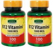 Vitapol B12 Vitamini 1000 Mcg 2x100 Tablet - 1