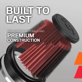 K&N Kn Performans Artırıcı Açık Hava Filtresi 7.6cm Kırmızı Renk  - Yüksek Performans - 7