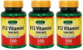 Vitapol B12 Vitamini 1000 Mcg 3x100 Tablet - 1