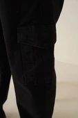 Cepli Kargo Pantolon Siyah - 4