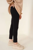 Regular Fit Likralı Pantolon Siyah thumbnail 3