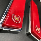 Cadillac Kırmızı Direk Lambası Gazetelik Neon Led 12V - 1