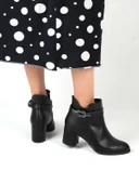 Moda Ayakkabı 23-134 Kadın 5 Cm Kadın Bot Ayakkabı - 11