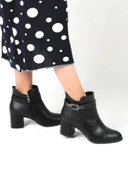 Moda Ayakkabı 23-134 Kadın 5 Cm Kadın Bot Ayakkabı - 8