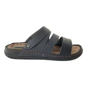 Moda Ayakkabı Lacıvert  Sandalet Ayakkabı - 4
