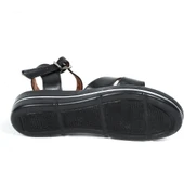 Moda Ayakkabı 5420 Siyah Kadın Günlük Düz Sandalet Ayakkabı thumbnail 6