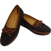 Moda Ayakkabı 1520 Kadın  Günlük Düz Babet Ayakkabı thumbnail 12