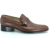 Moda Ayakkabı 9200 Kahve Kauçuk Deri Erkek Klasik Ayakkabı - 13