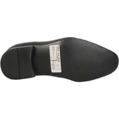 ModaAyakkabı 2010 Siyah Deri Günlük Kılasik Ayakkabı - 8