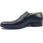 Moda Ayakkabı 7020 Siyah Kuçuklu Taban Erkek Ayakkabı - 25