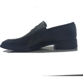 Moda Ayakkabı 4370 Siyah Deri Klasik Erkek Ayakkabı - 6