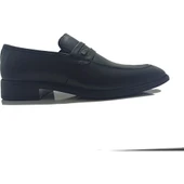 Moda Ayakkabı 4370 Siyah Deri Klasik Erkek Ayakkabı - 3