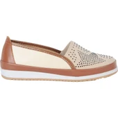 Moda Ayakkabı 6852 Kadın Düz Babet Ayakkabı - 2