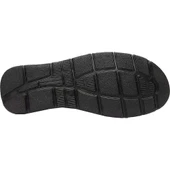 Moda Ayakkabı 0453 Siyah Deri Erkek Sandalet - 4
