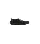 Moda Ayakkabı 0454 Siyah Deri Erkek Sandalet - 10