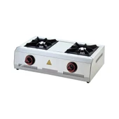 Işıkgaz Silver Endüstriyel Tüplü Set Üstü Mini 2 Gözlü Ocak - 1