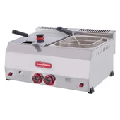 Işıkgaz Silver Endüstriyel Çiftli 8+8 Litre Tüplü Fritöz - 1