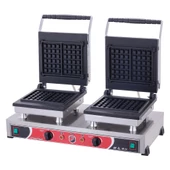 Işıkgaz Silver Endüstriyel Elektrikli Kare Waffle Makinesi - 4 Lü - 1