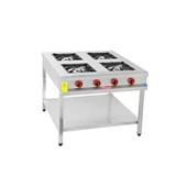 Himaksan  80 X 80 Cm Tüplü Taban Raflı 4 Gözlü Ocak - 1