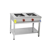 Himaksan  90 X 50 Cm Doğalgazlı Taban Raflı 2 Gözlü Ocak - 1