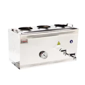 Mizan 60 Lık Gazlı 40 Litre 3 Demlikli Üst Çay Kazanı - Üst Kazan - 1