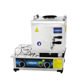 Mizan 15 Lik Doğalgazlı 10 Litre 1 Demlikli Çay Kazanı - 1