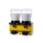 Samixir Panoramik Twin 22+22 Lt Karıştırıcılı Soğuk İçecek Makinesi MM44-AY - 5