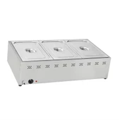 CSA Karacasan Tip Elektrikli Set Üstü 3 Gözlü Benmari - 2