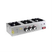 CSA Karacasan Tüplü Üçlü 3 Gözlü Mini Set Üstü Ocak - 2