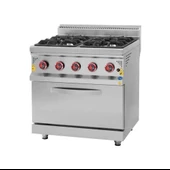 CSA Karacasan 700 Seri Tüplü Dört Gözlü Kuzineli Ocak80x70x85Cm thumbnail 1