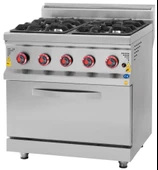 CSA Karacasan 700 Seri Tüplü Dört Gözlü Kuzineli Ocak80x70x85Cm thumbnail 2