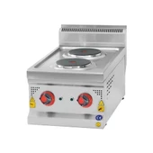 CSA Karacasan 600 Seri Set Üstü Elektrikli İki Gözlü Ocak - 1