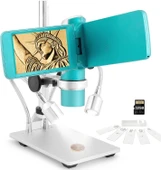 Andonstar AD203 Dijital Para Mikroskobu - Metal Stand & Led Işık - 1