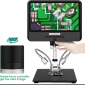 Andonstar AD208 Madeni Para Mikroskobu, 8.5 Inc LCD Ekranlı 260X - 2