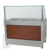 CSA Karacasan Sıcak Servis Benmarisi Doğalgazlı Tezgahlı 160X90X85/135cm - 1