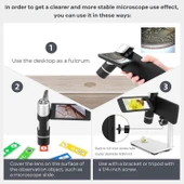Andonstar AD203 Elde Taşınabilir USB Dijital Mikroskop - 4 Inc Ekran - 3