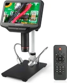 Andonstar AD407 7 Inc Ekranlı 3D HDMI Lehimleme Dijital Mikroskop - 1