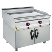 CSA Karacasan 900 Seri 80 cm Dolaplı Elektrikli Düz Pleyt Izgara(80x90x85Cm) - 1