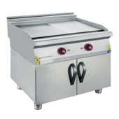 CSA Karacasan 900 Seri Dolaplı 80 cm Elektrikli Yarı Kanallı Izgara(80x90x85Cm) - 1