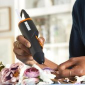 WORX WX746.9 MAKERX 20Volt Profesyonel Sıcak Mum Silikon Tabancası + 10 Silikon (Akü Dahil Değildir) - 9