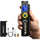 Michelin MC33382 Şarjlı Li-ion 150PSI Taşınabilir Dijital Basınç Göstergeli Led Aydınlatmalı Lastik Şişirme Pompası - 2