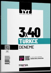 TYT Türkçe 3 x 40 Deneme Marka Yayınları - 1