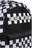 United Colors of Benetton Anaokulu Sırt Çantası Kareli Siyah / 03778 thumbnail 7